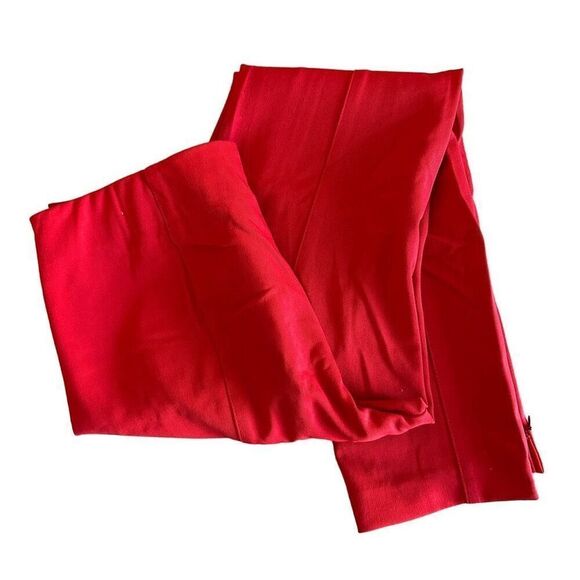 Ann Taylor red leggings - size 8 - Picture 1 of 7